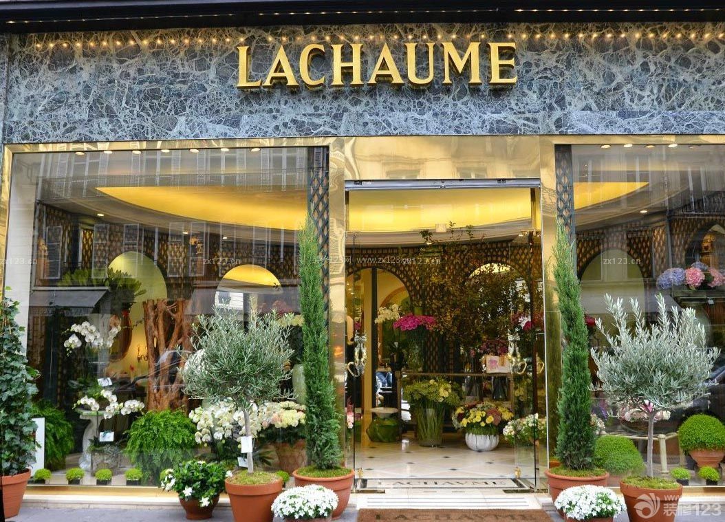高档花店门头设计图片大全
