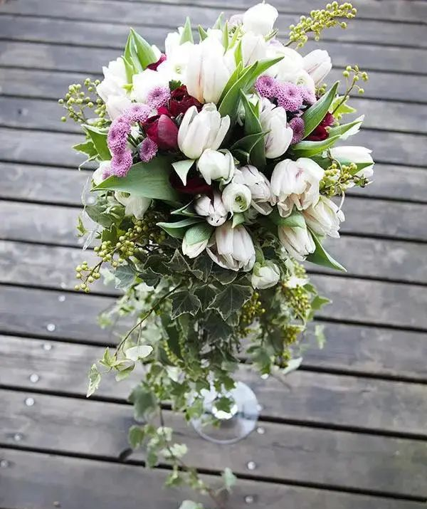 法式插花法国花店卖什么产品