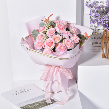 巴黎纸 北欧瓷 厂家直销 高档防水鲜花包装纸 花束材料花店用品