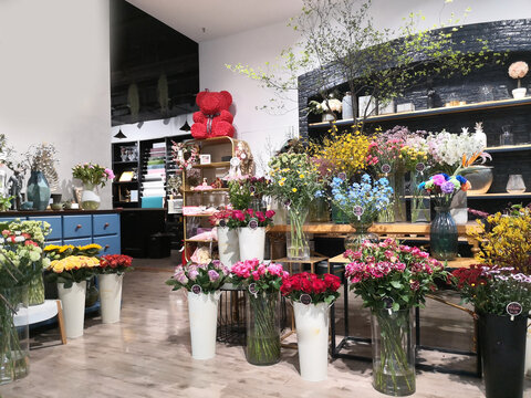 鲜花店