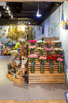 花店,鲜花店,盆栽店