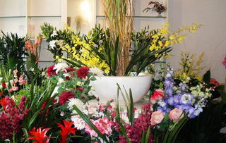 花里花店的网站特色