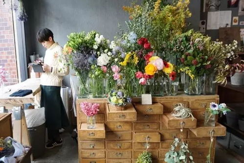 春天里怦然心动 精选东京7间疗愈系花店咖啡厅